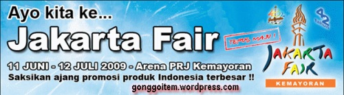 logo jakarta fair 2009